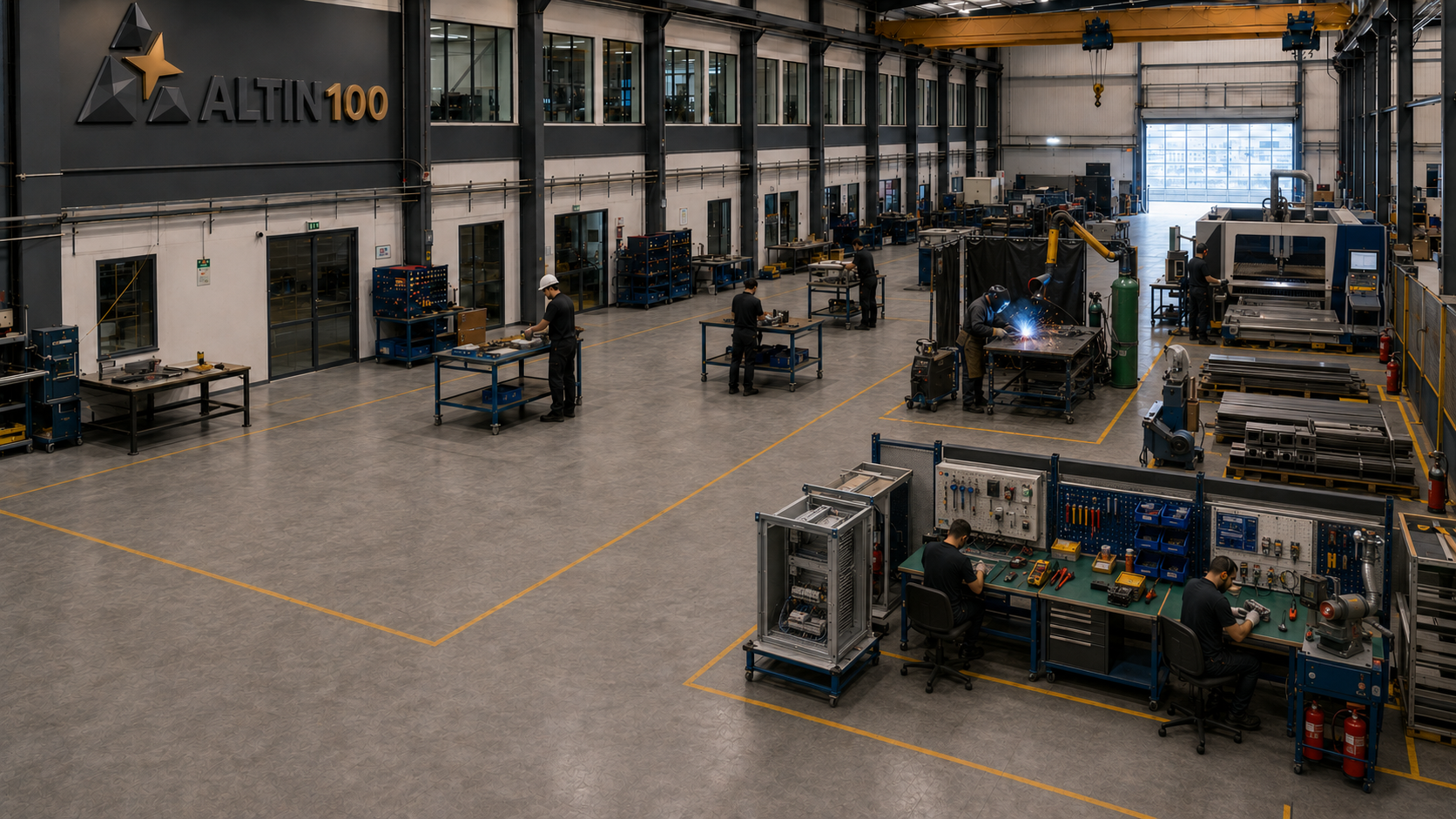 ALTIN100 engineering and manufacturing environment in Türkiye
